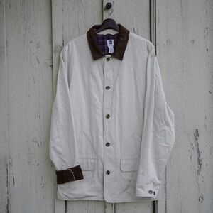 GAP Men's Cream and Brown Shirt Jacket